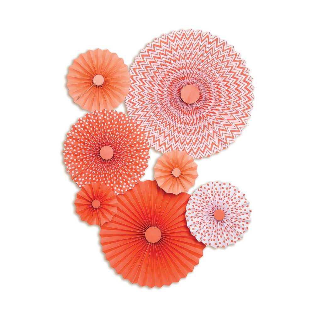 ROSETTES DECOR CORAL 