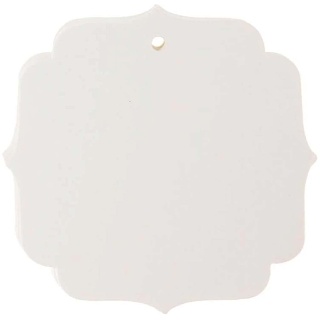 TAGS PPR SHEILD WHITE 20CT 