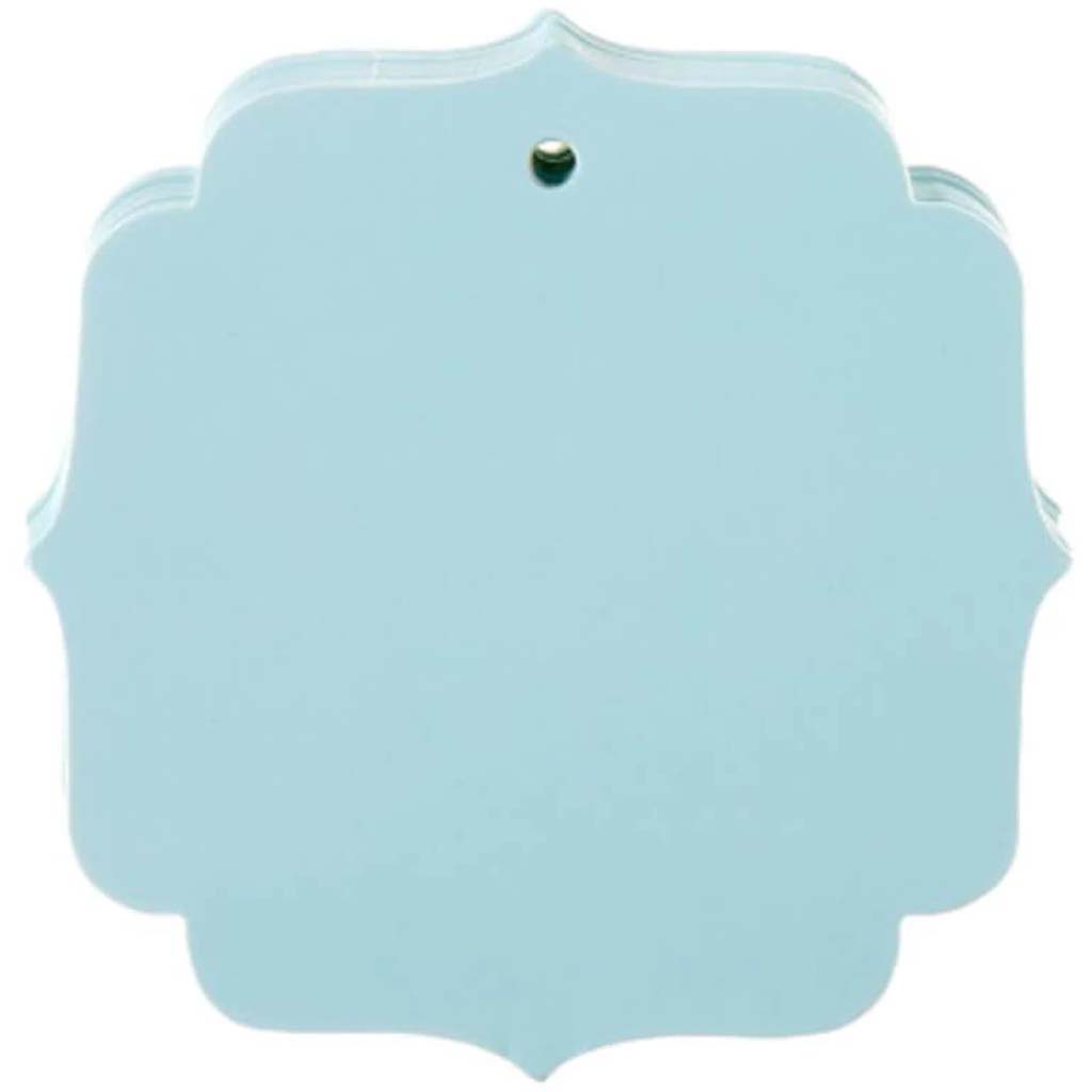 TAGS PPR SHIELD LT BLUE 20CT 