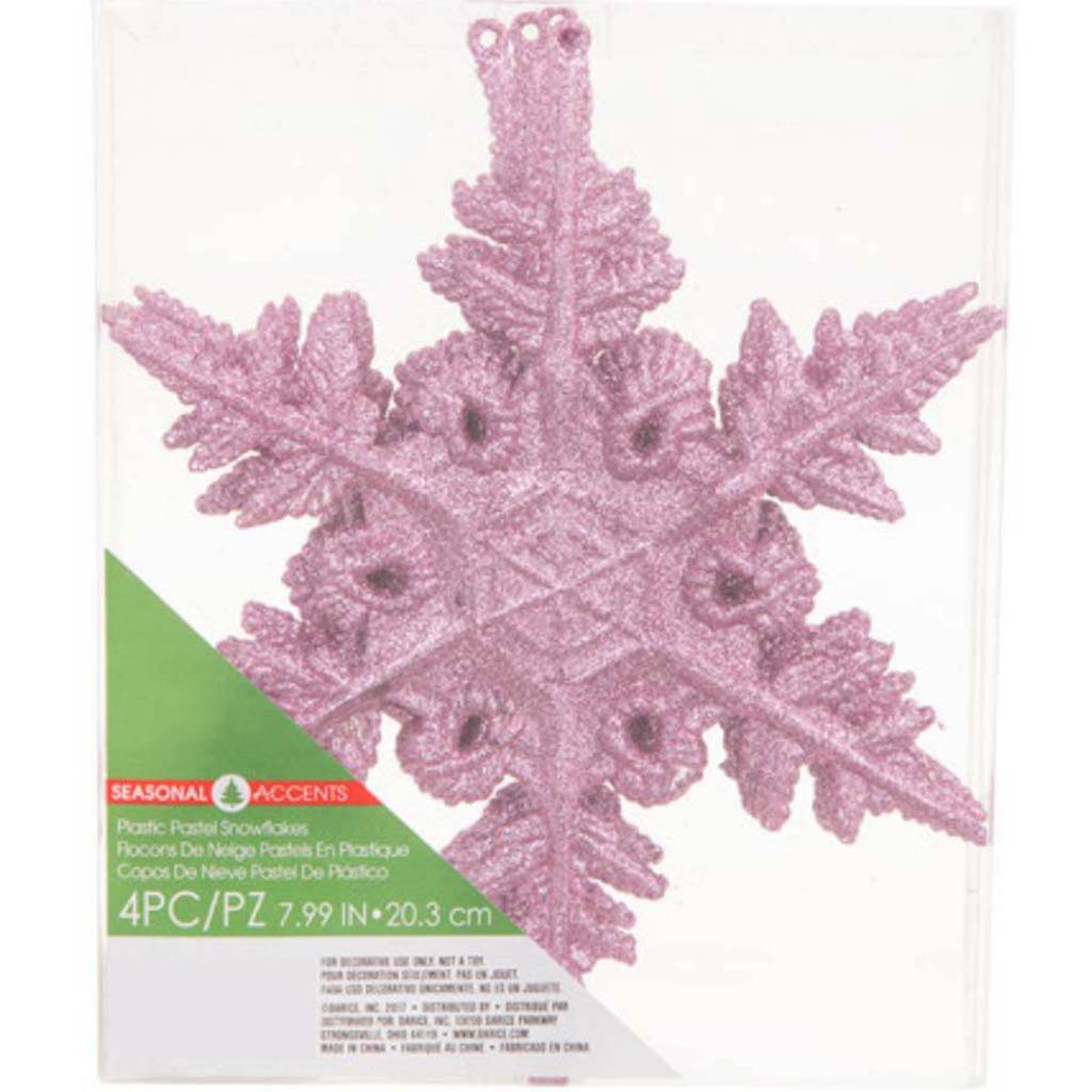 Pastel Snowflake Ornament 