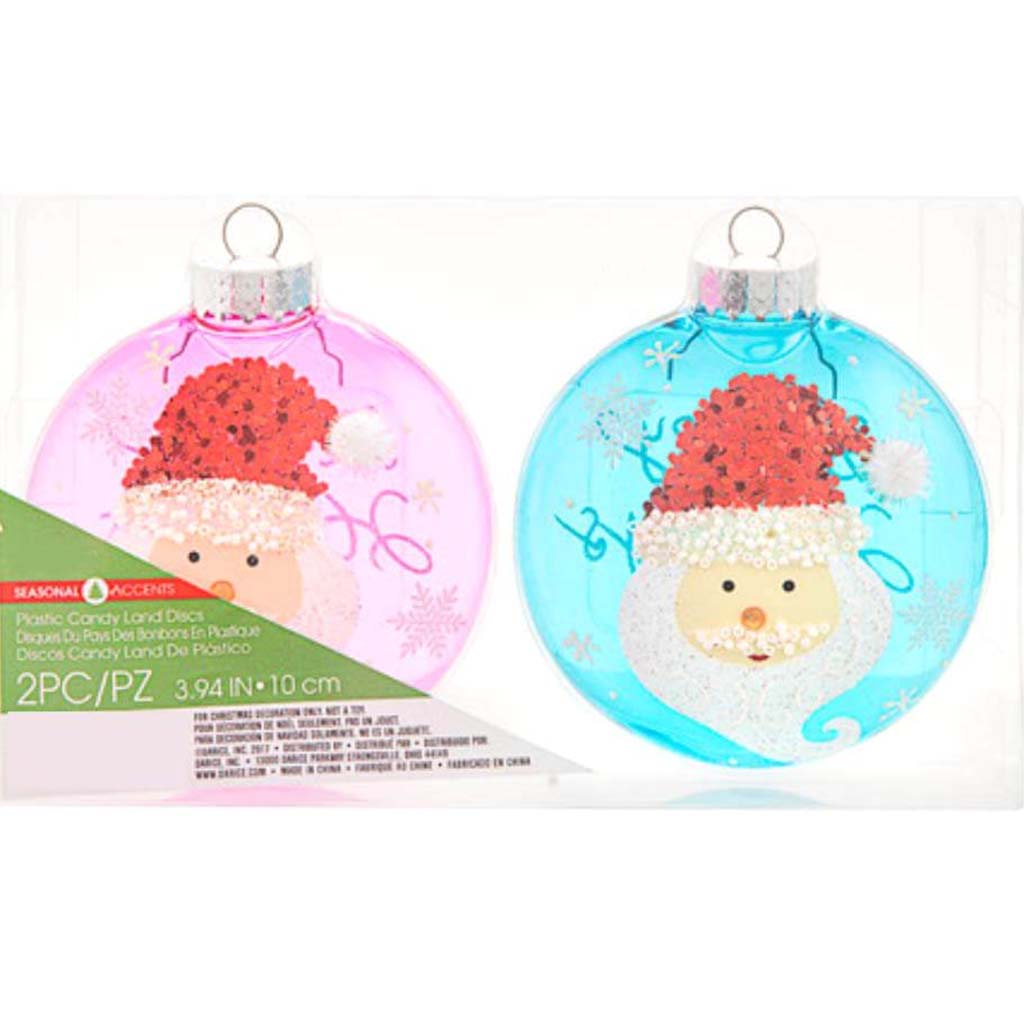 Disc Candyland Ornaments 