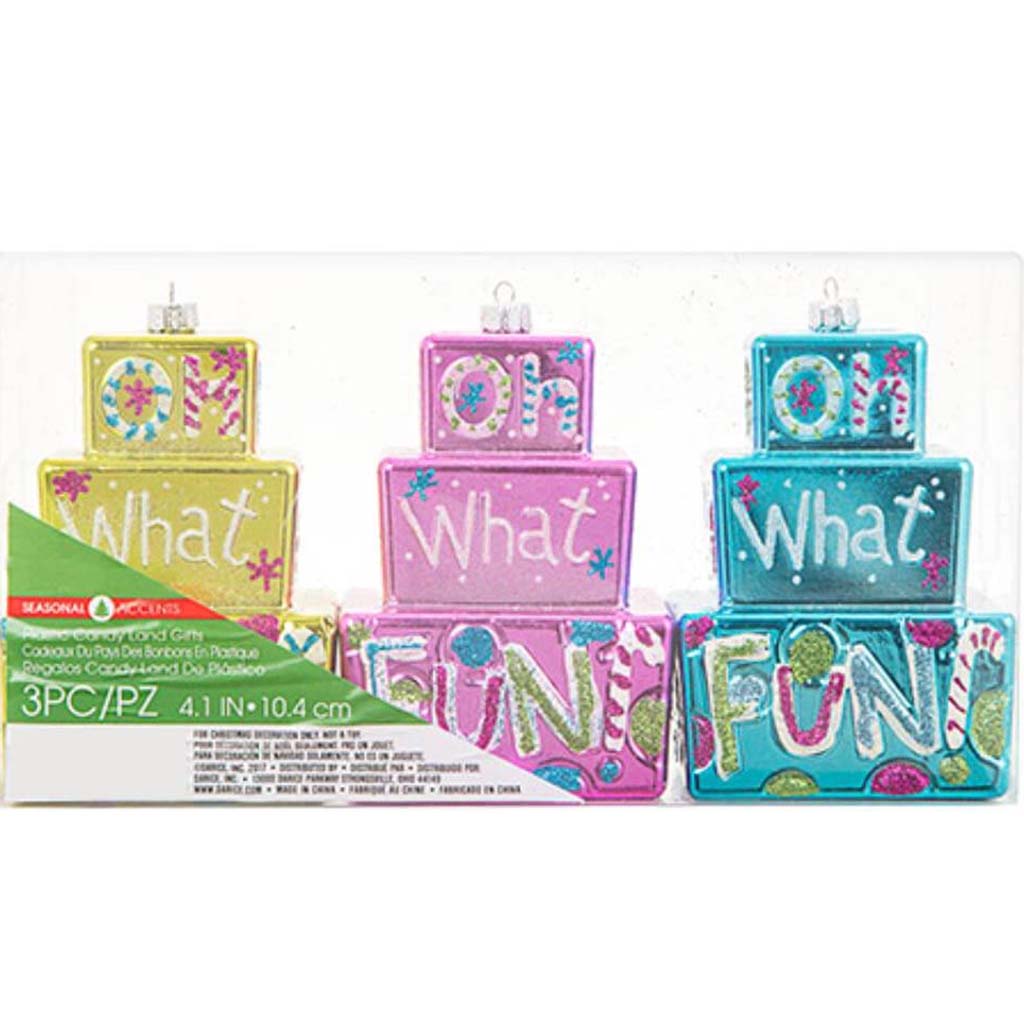 Gift Candyland Ornaments 