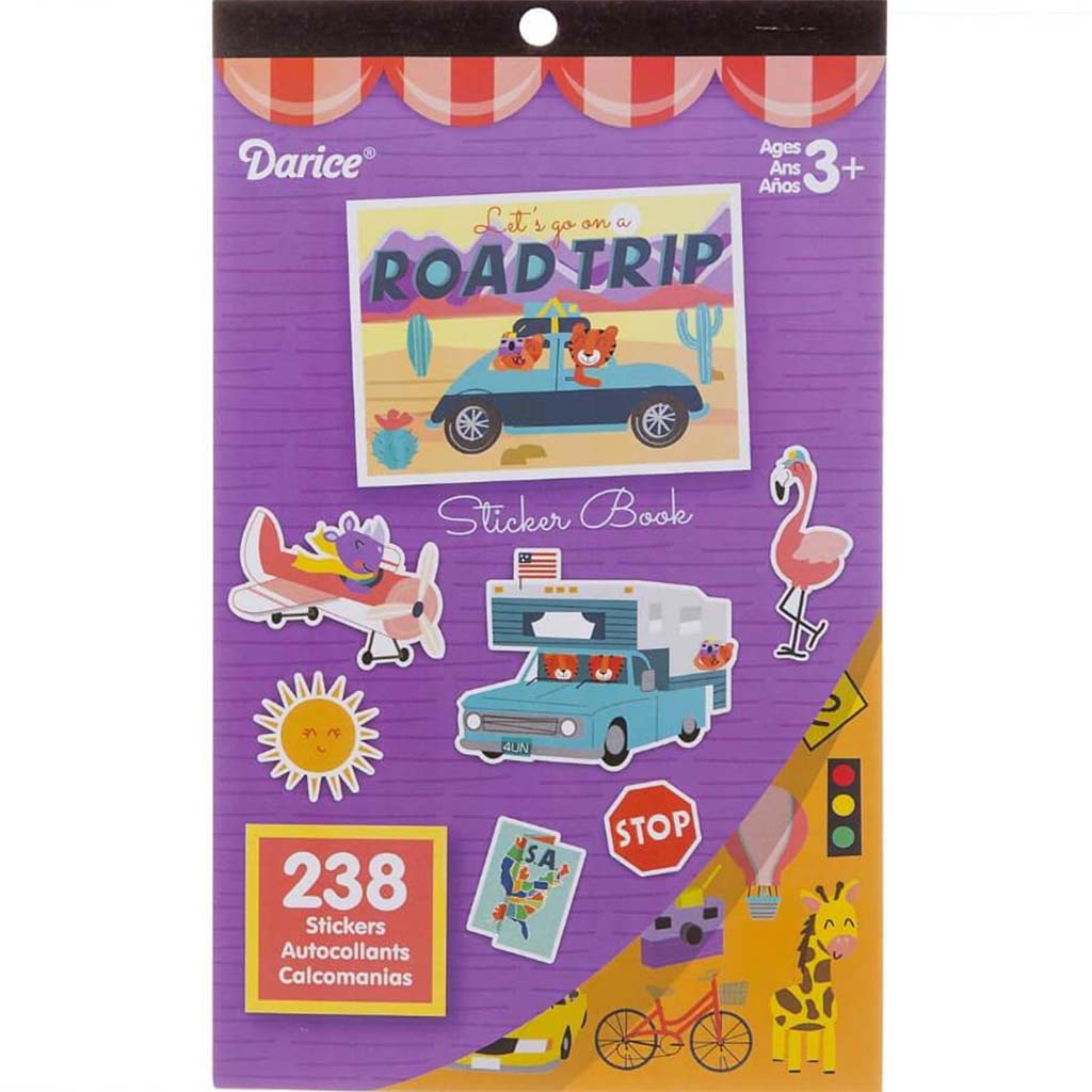 STICKER BOOK ROAD TRIP 