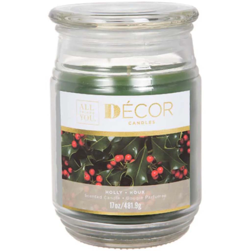 Large Jar Candles Holly 17 oz. 