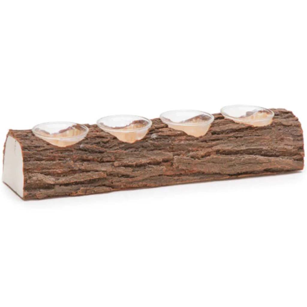 Log 4 Votive Holder 