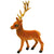 Standing Deer Ornament 3in 