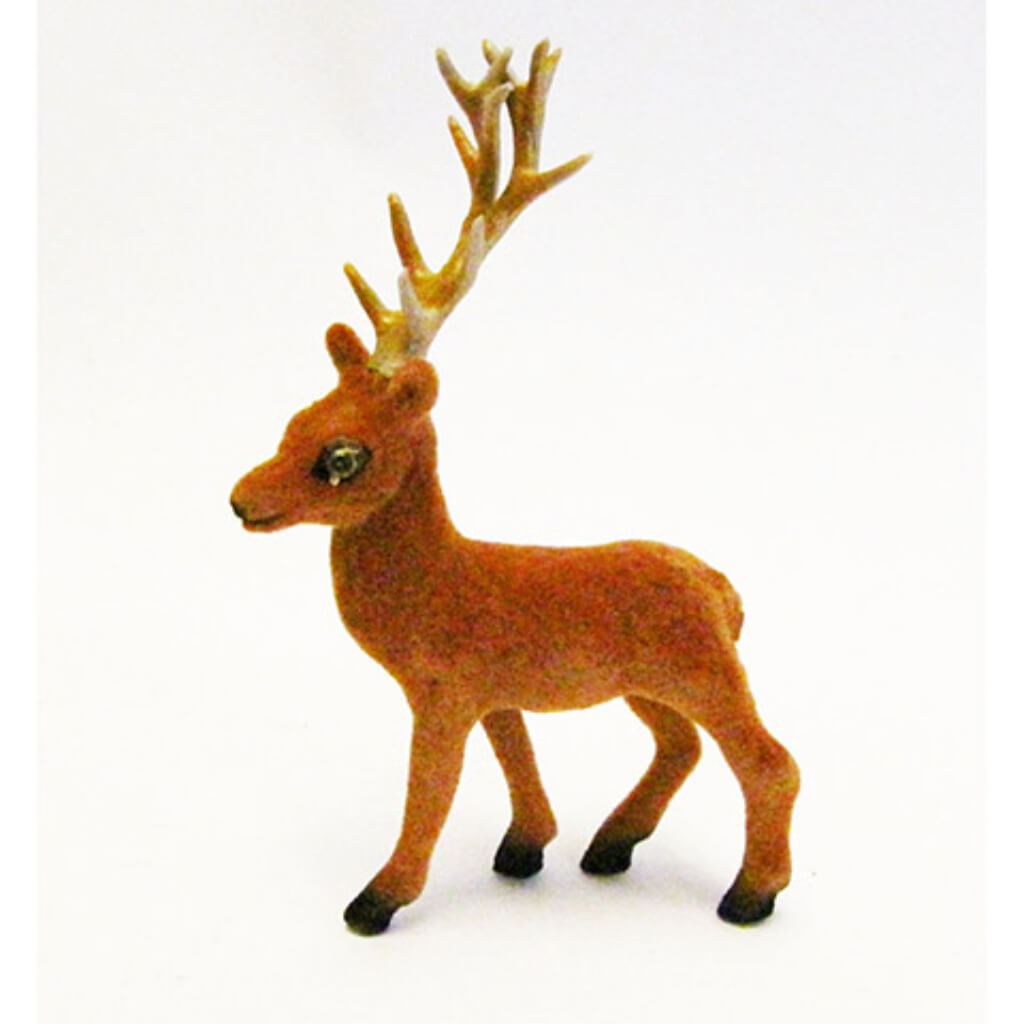 Standing Deer Ornament 3in