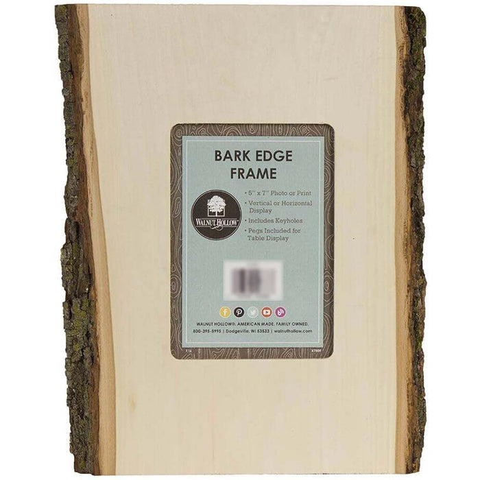Bark Picture Frame 5in x 7in 