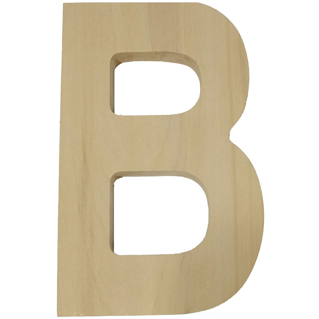 Letter B 8in