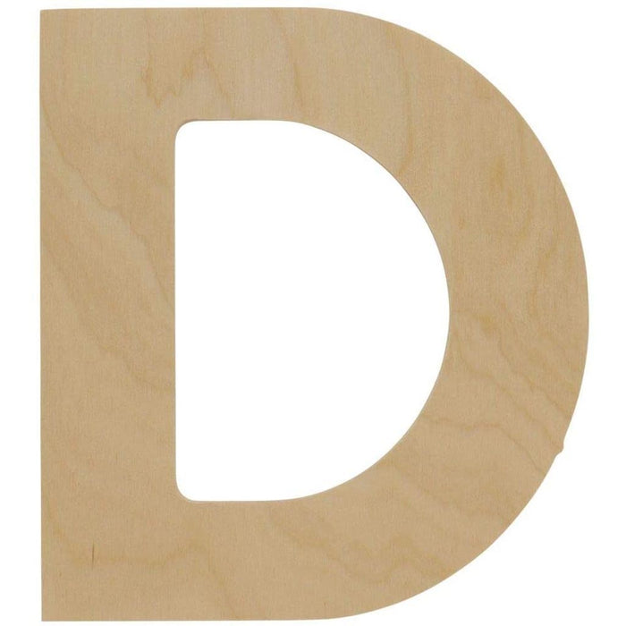 Letter D 8in