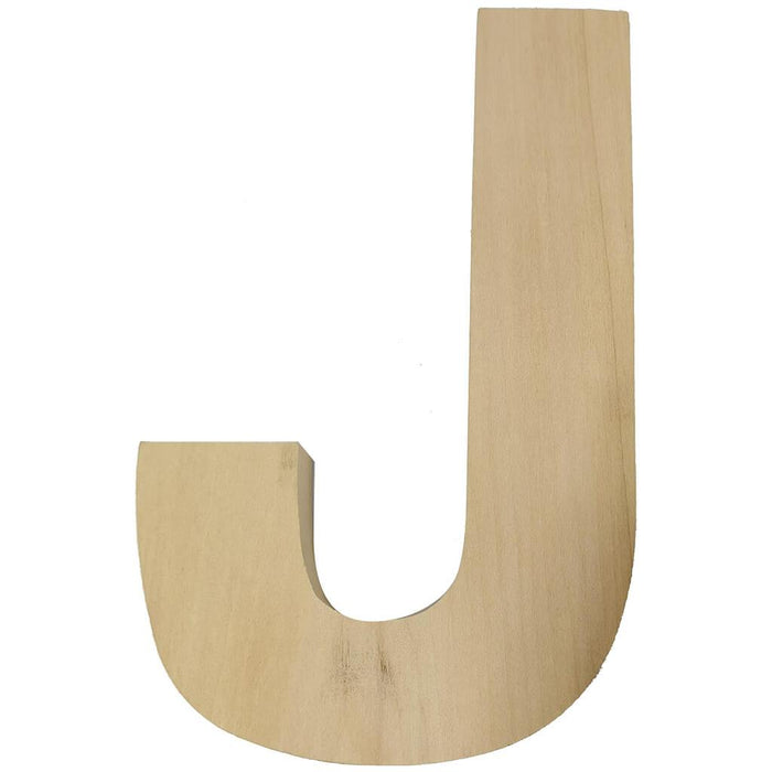 Letter J 8in