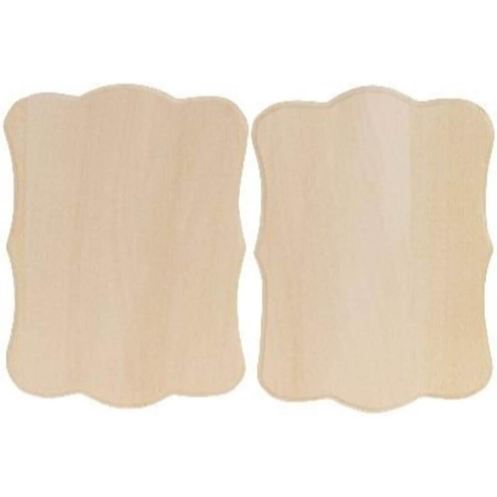 Cottage Thin Plaque 2 Pack 