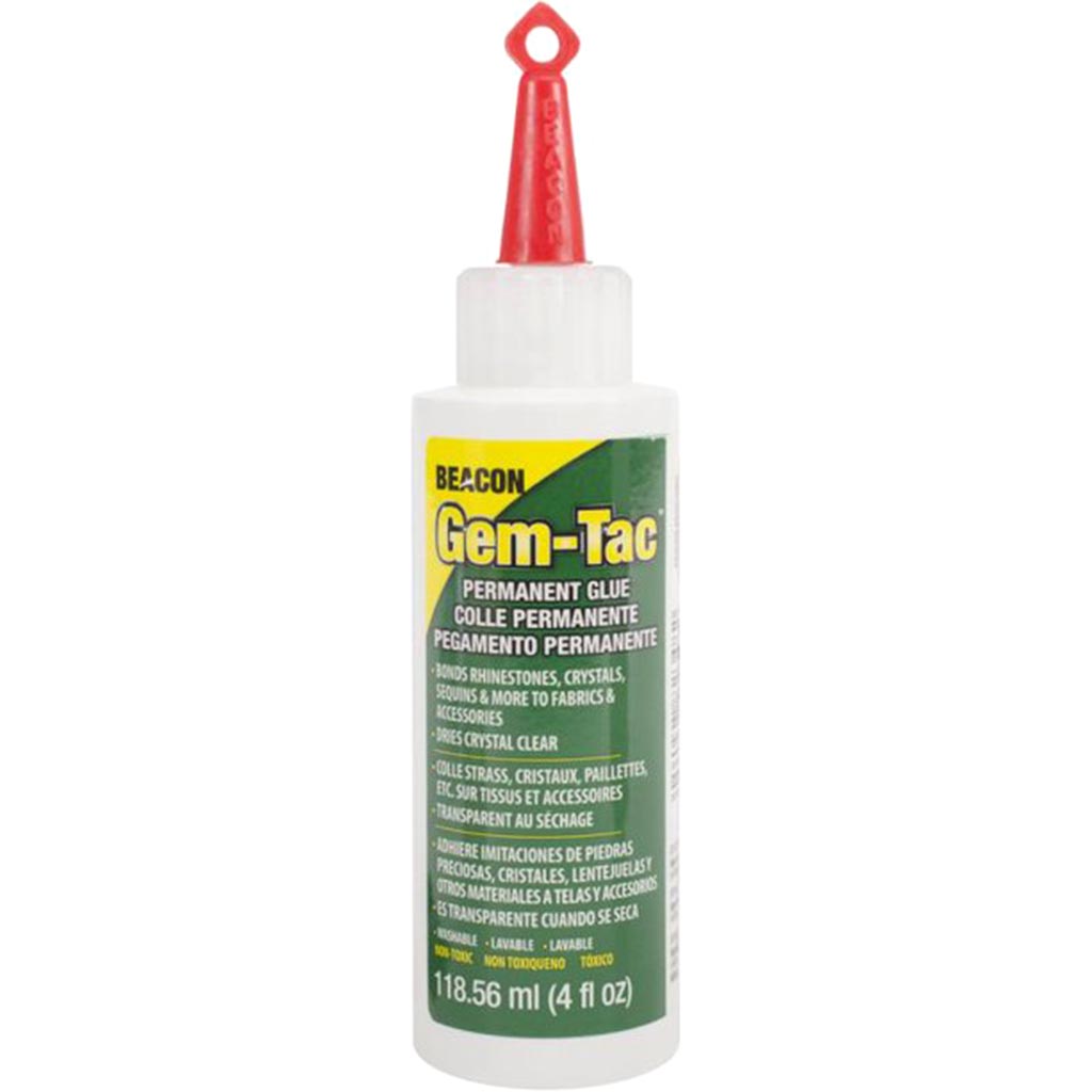 Gem-Tac Permanent Adhesive 4oz