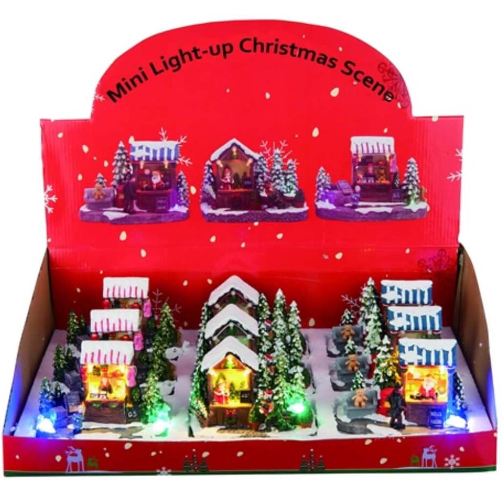 Mini Resin Light Up House 
