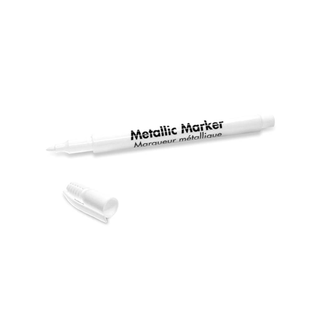 Metallic Permanent Marker 1.2mm Fine Point White