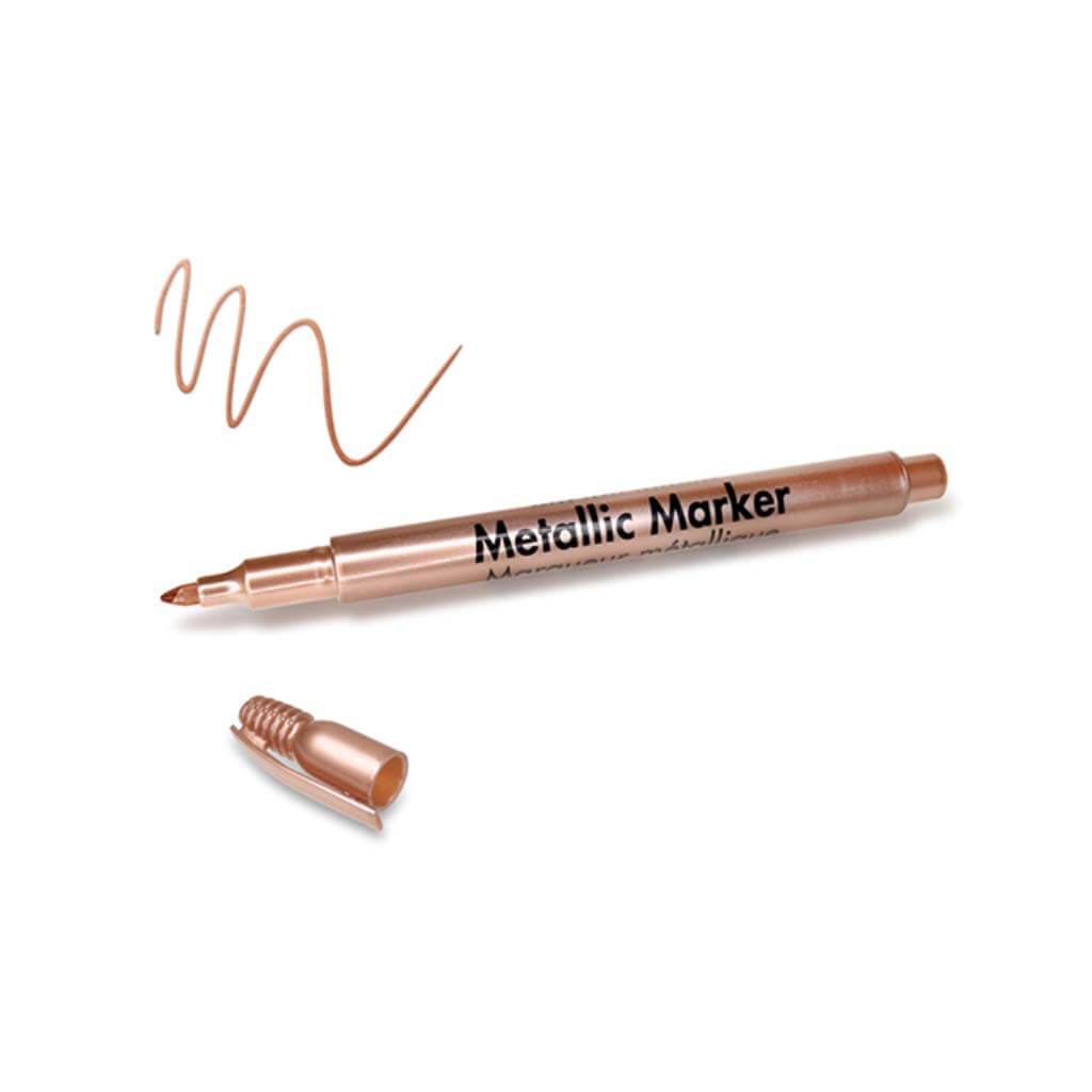 Metallic Permanent Marker 1.2mm Fine Point Copper