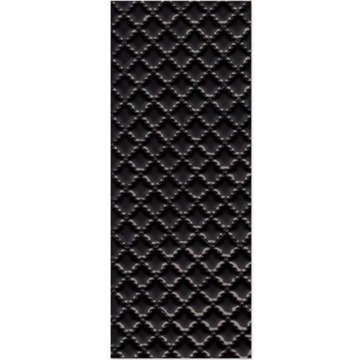DIY CROP-IT LEATHERETTE SELF-ADHESIVE 3.93"X9.84" BLACK 