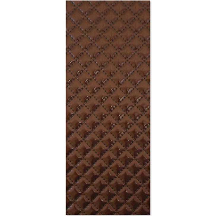 DIY CROP-IT LEATHERETTE SELF-ADHESIVE 3.93"X9.84" BROWN 