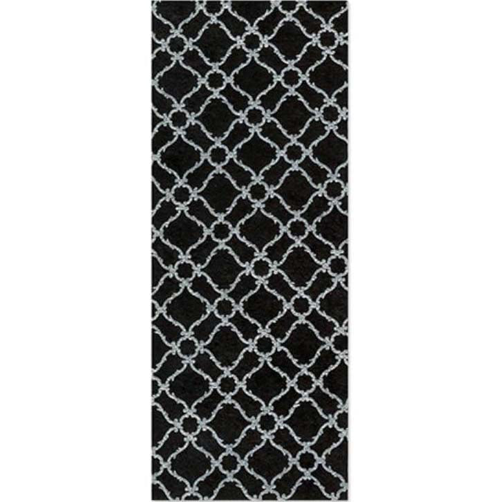 DIY CROP-IT DELUXE FABRIC SELF-ADHESIVE 4.64"X11.61" MOR BLCK 