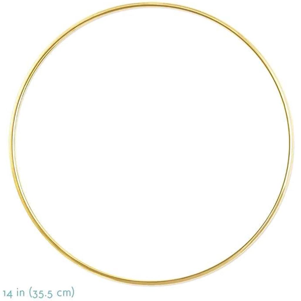 BRASS RINGS: 14" ROUND 