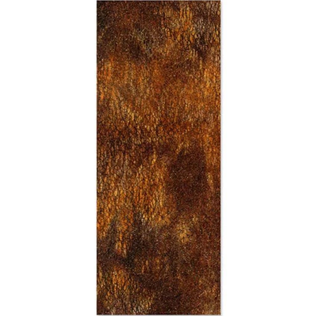 FABRIC GLITTER SHEET CRACKLE GLITTER BROWN 