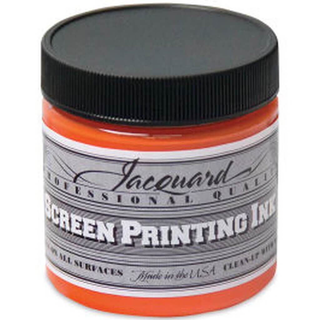 Professional Screen Printing Ink 4oz Solar Gold