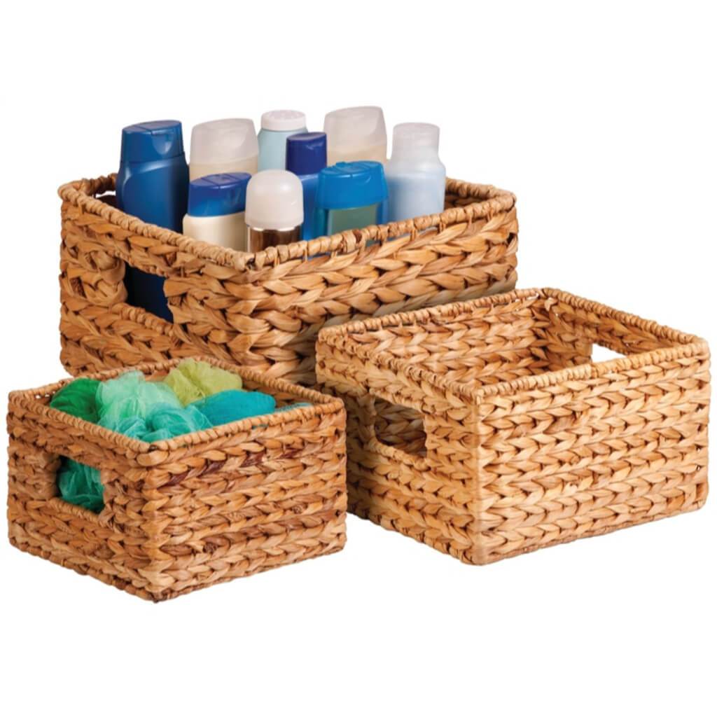 Nesting Banana Leaf Basket 3-piece 