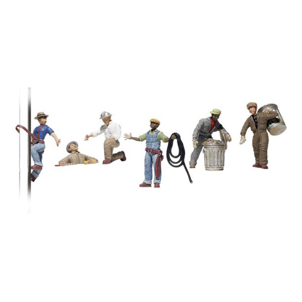 City Workers - HO Scale