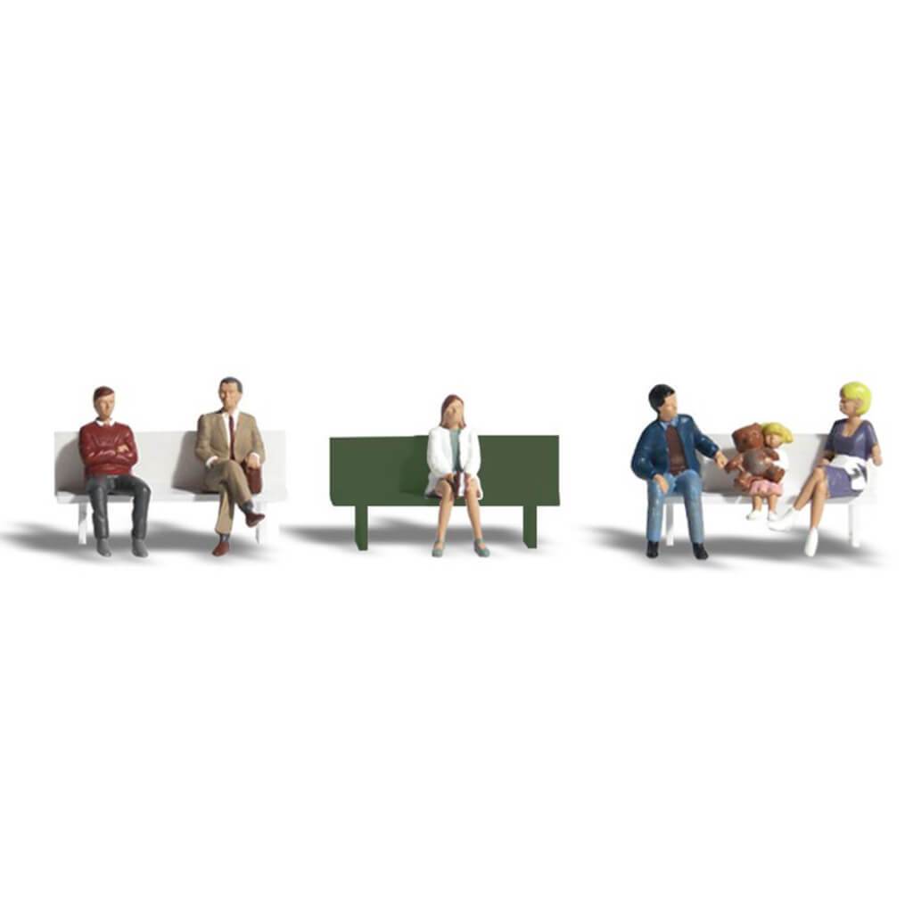 Bus Stop People - HO Scale 