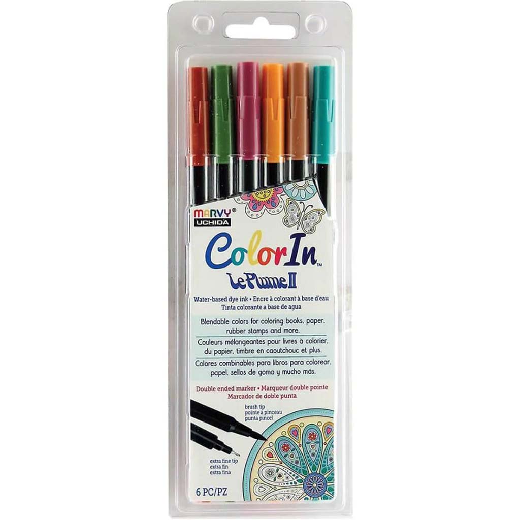 COLORIN LE PLUME II NATURAL SET 