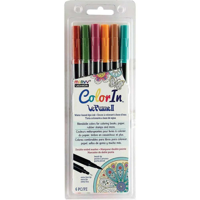 COLORIN LE PLUME II NATURAL SET 