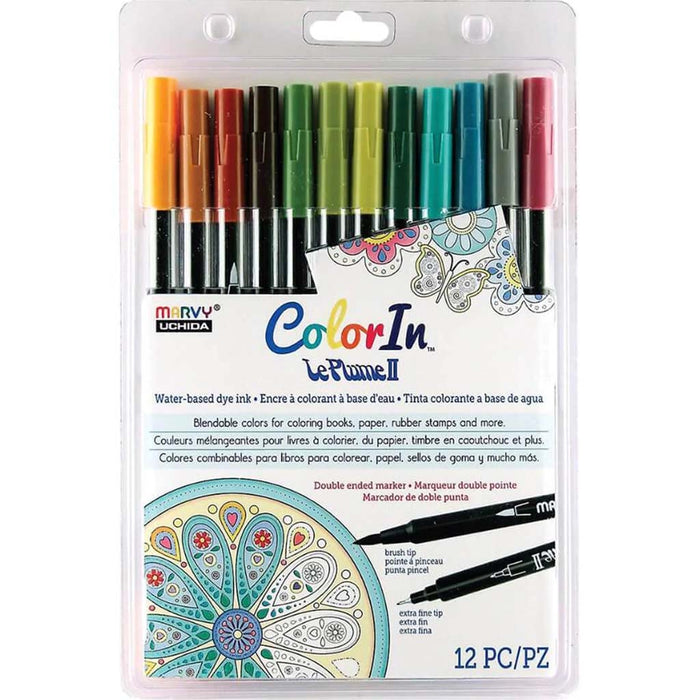 COLORIN LE PLUME II NATURAL SET 