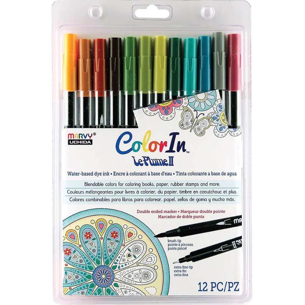 COLORIN LE PLUME II NATURAL SET 