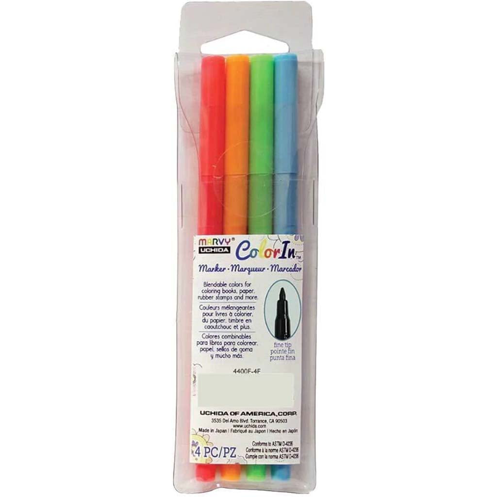 COLORIN MARKER FINE TIP NEON SET 