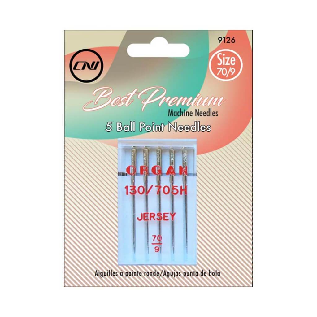 5 Ball Point Needles Size 70/9 