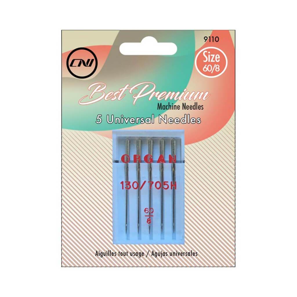 5 Universal Needles Size 60/8 