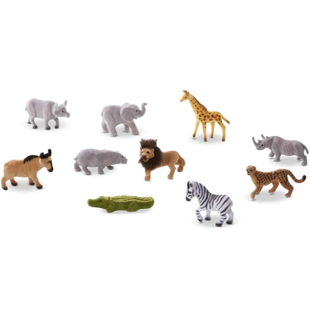 Safari Sidekicks 10 Collectible Wild Animals 