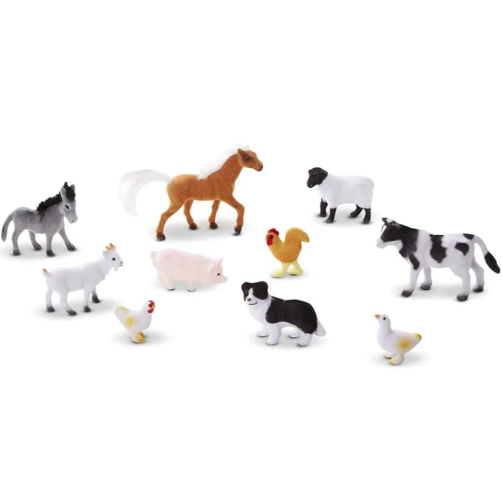 Farm Friends 10 Collectible Farm Animals 