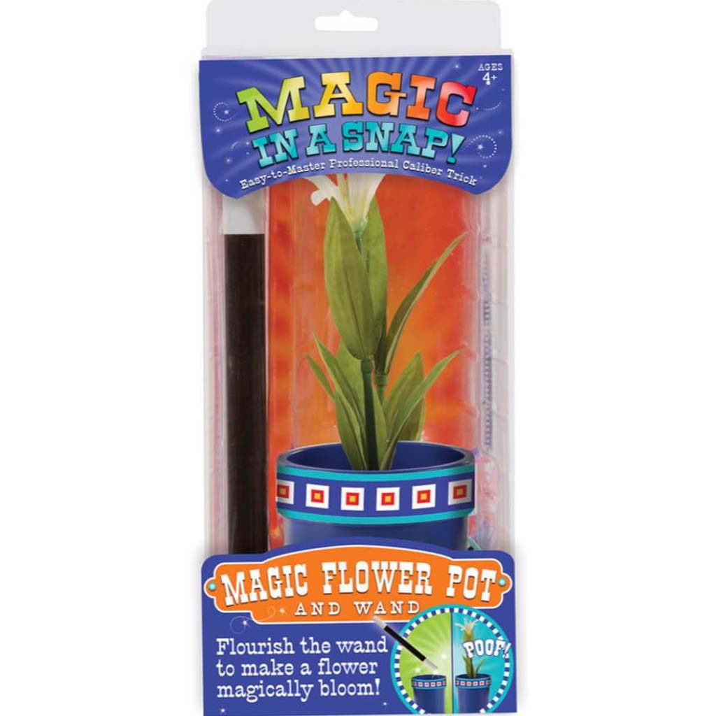 Magic In A Snap Magic Flower Pot And Wand 