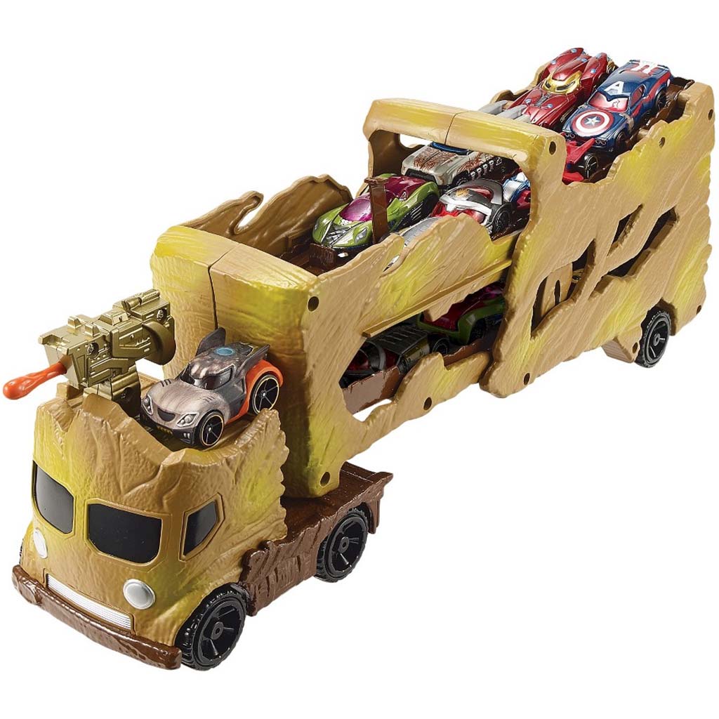 Marvel Guardians of the Galaxy Hot Wheels Groot Hauler Vehicle