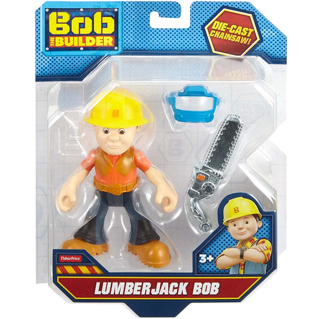 Fisher-Price Bob The Builder Rock Lumberjack Bob Figure