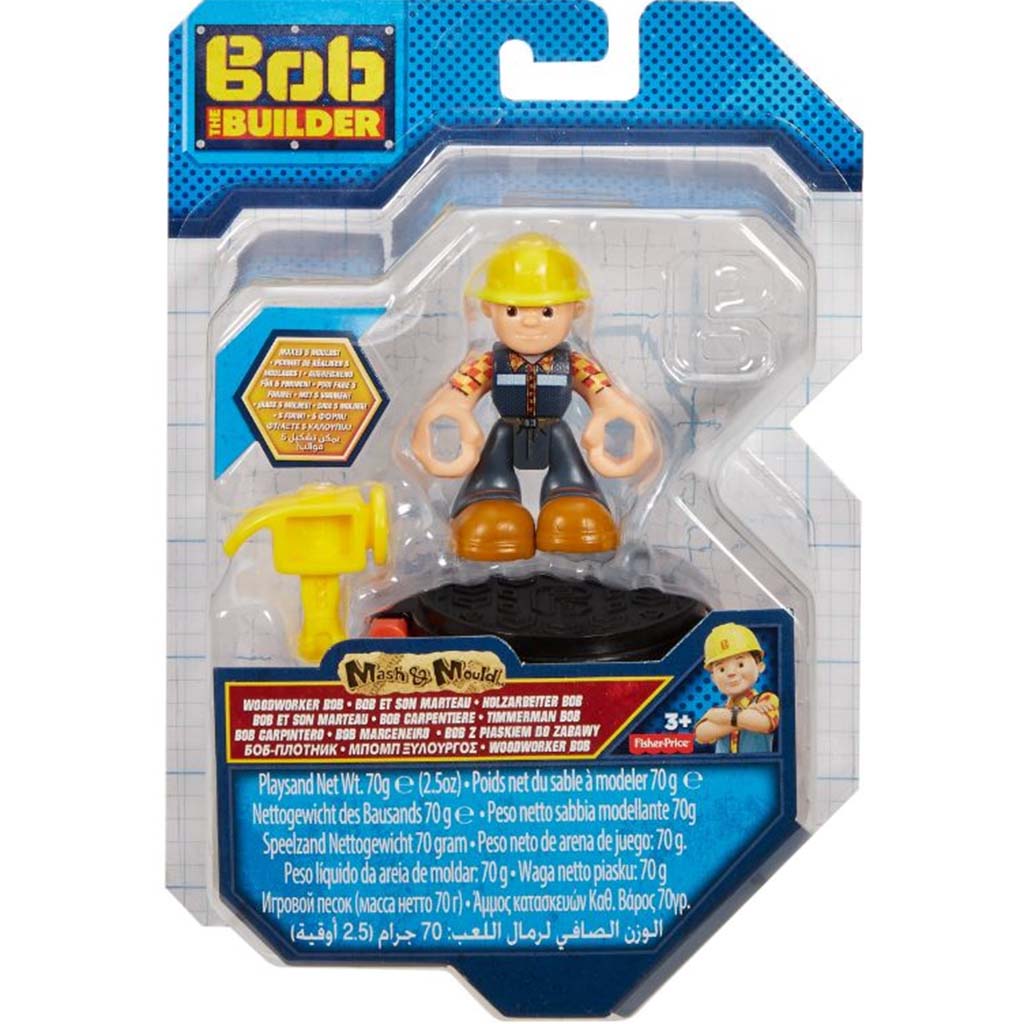 Fisher-Price Bob the Builder Mash &amp; Mold 'n the Job Bob &amp; Sand Pack