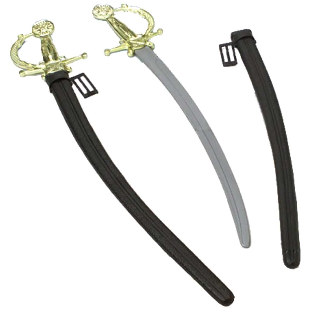 Pirate Swords with Gold Hilt 