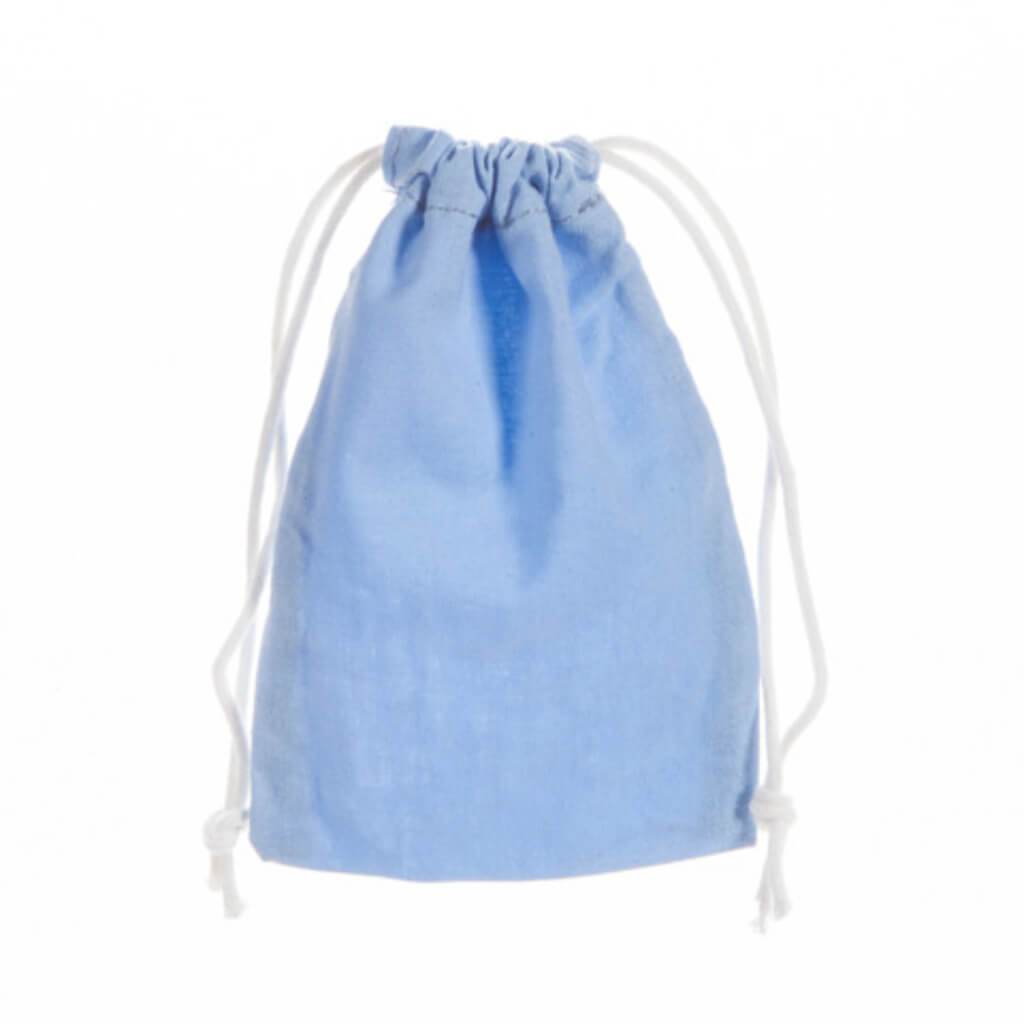 BAGS FABRIC LT BLUE 5CT