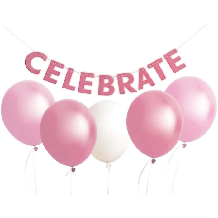 BANNER CELEBRATE PINK 