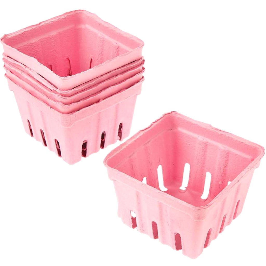 Berry Basket Pink 6ct 