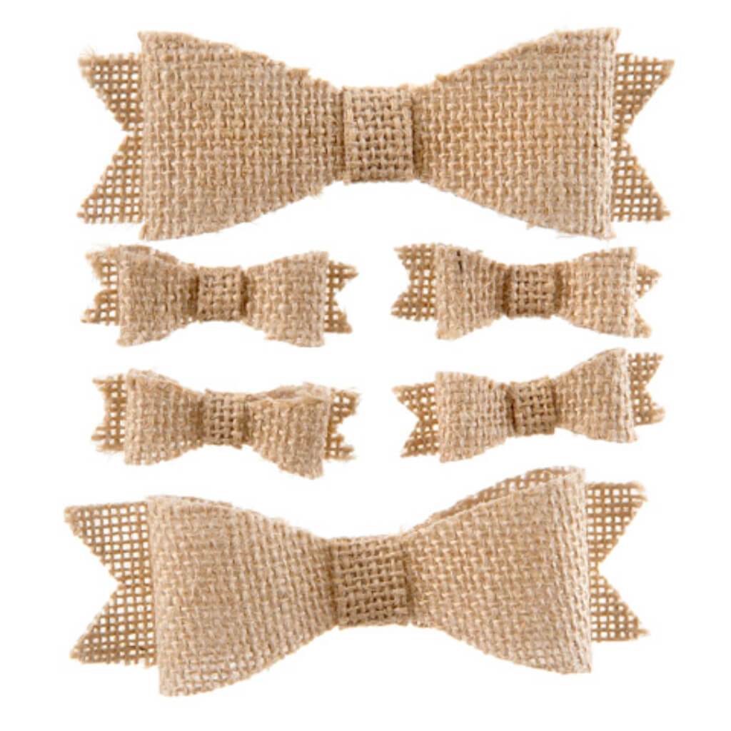 BOWS BURLAP 