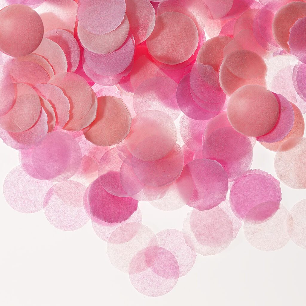 CONFETTI TUBE PINK 