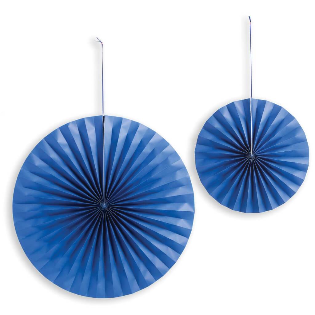 FAN LARGE NAVY-2PK 