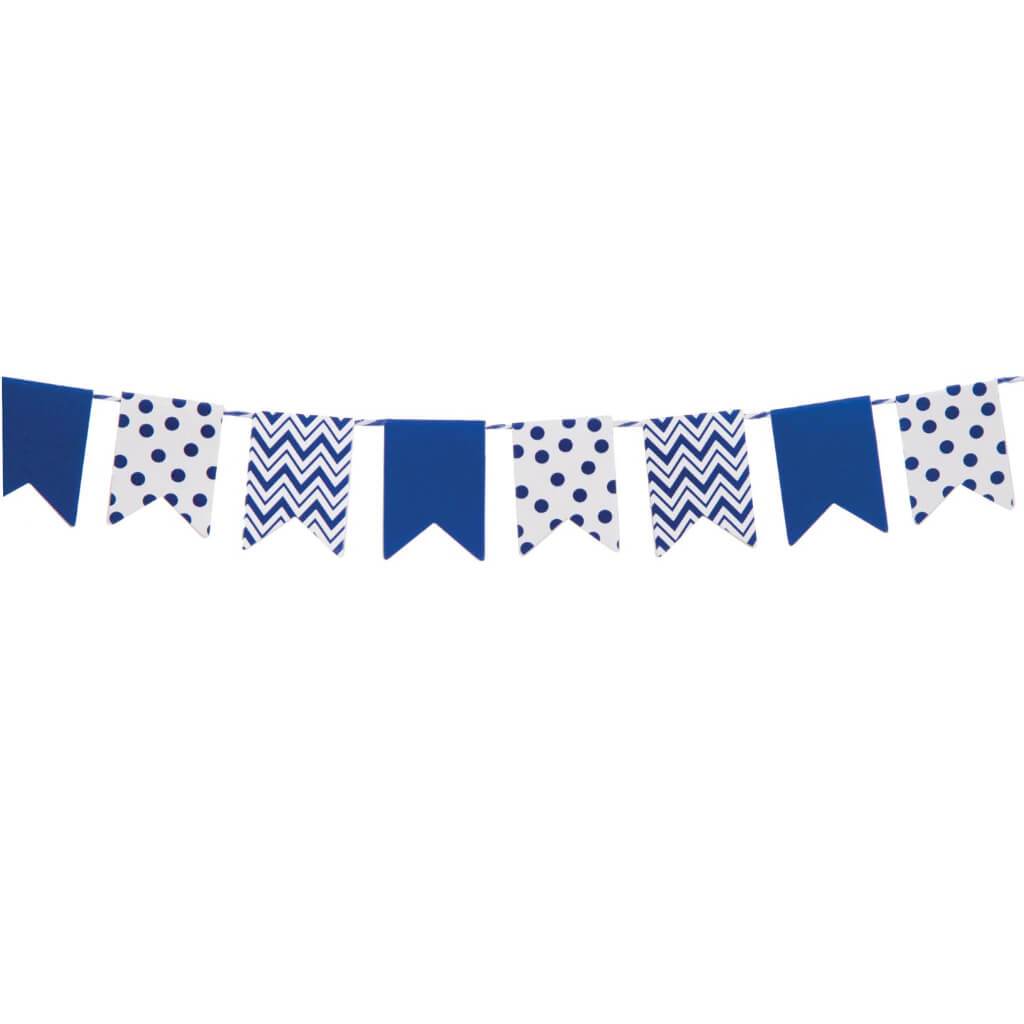 GARLAND MINI FLAG NAVY 